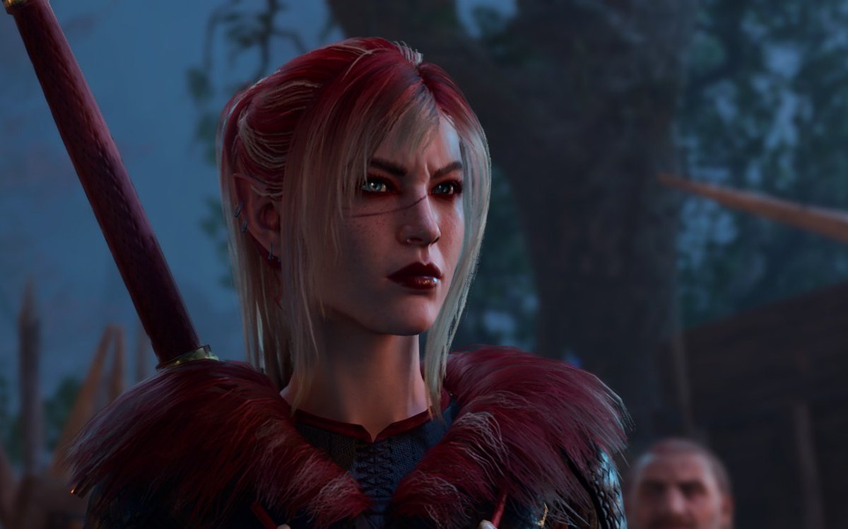 she has bloodlust in her eyes <3