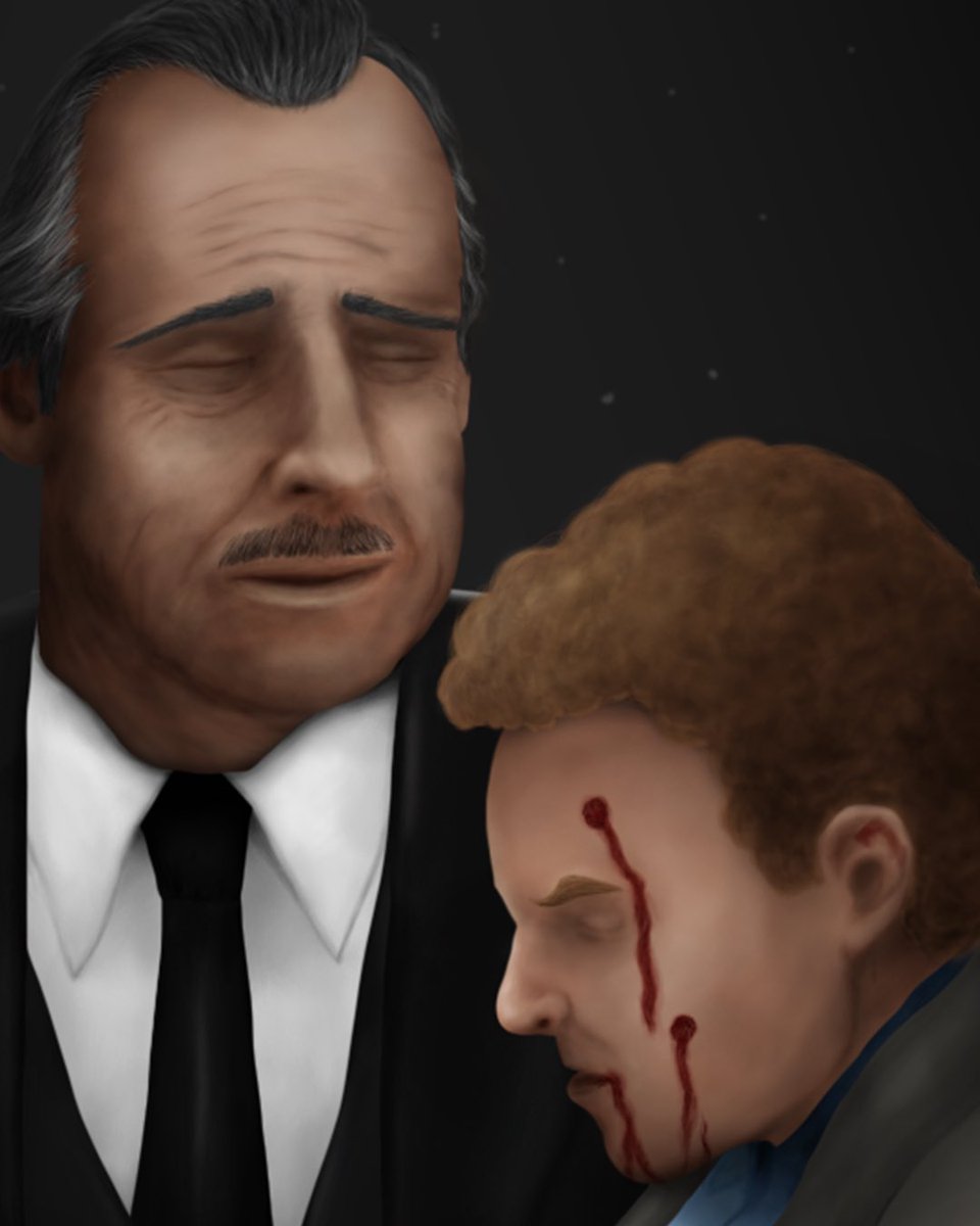 _Casares's tweet image. “Look how the massacred my boy” 🥀

Hice esta ilustración de El Padrino; inspirado en la portada de Batman - A death in the Family. 
.
@godfathermovie 
@dccomicsmexico @dccomics @urfavbatman @Wacom_Mx @wacom @TheBatHome 
.
.
#wacom #comic #thegodfather #batman #mexico