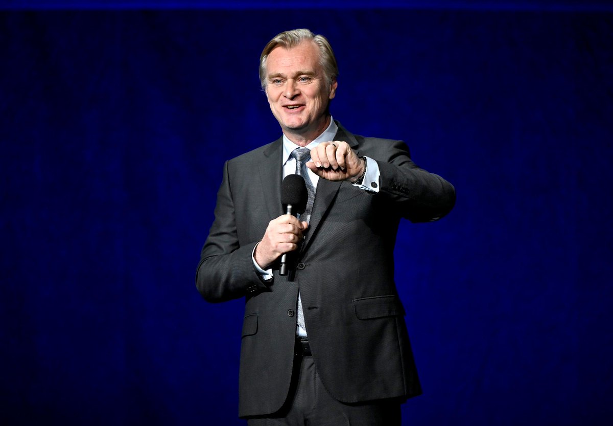 IGN's tweet photo. Christopher Nolan calls Matt Damon, Anne Hathaway, and Tom Holland, the central trio that anchor The Odyssey.

#CinemaCon2026 https://t.co/GJENnK6Xwc