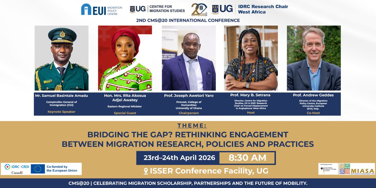 Centre for Migration Studies - UG tweet media