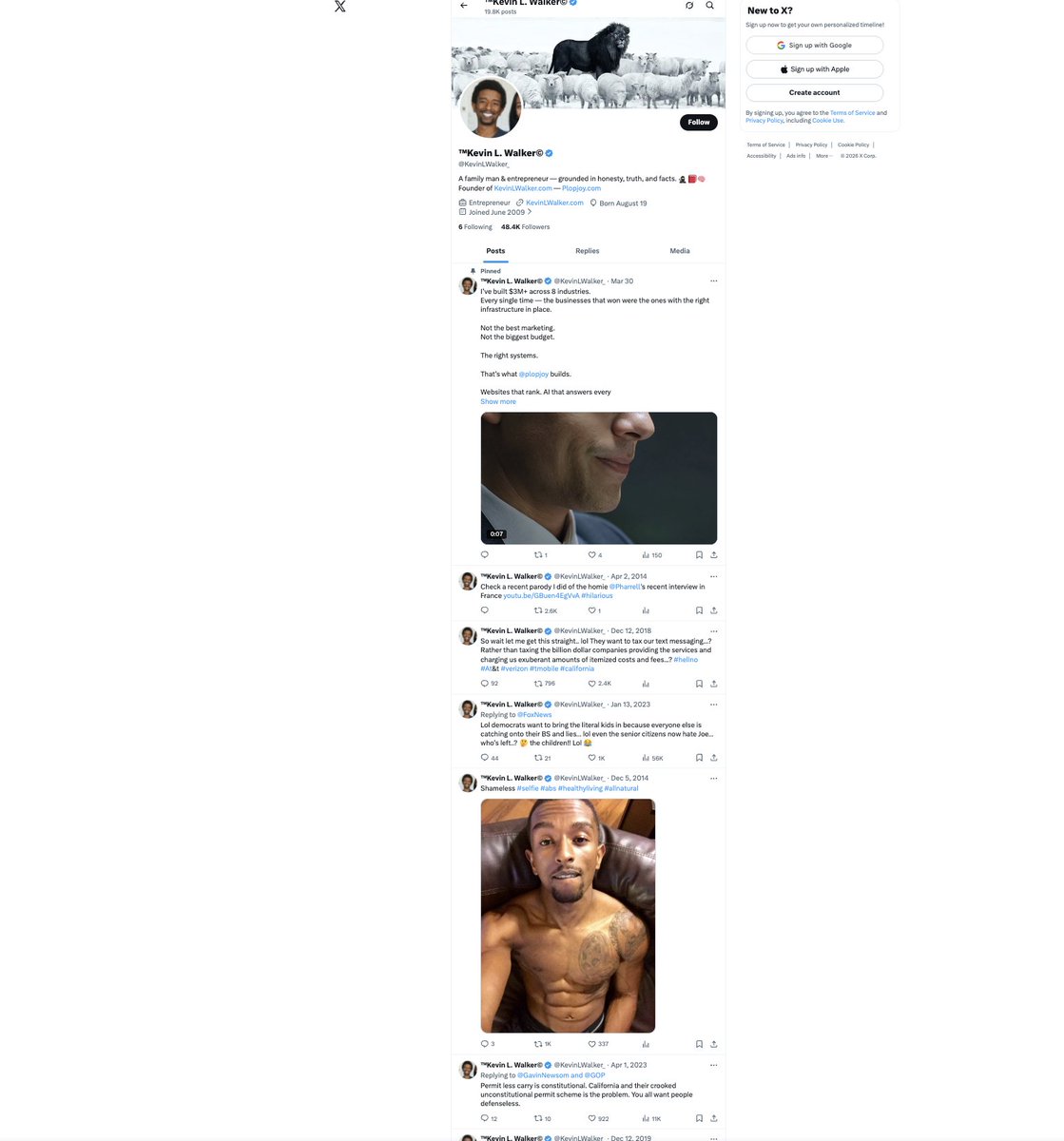 ™Kevin L. Walker© tweet media