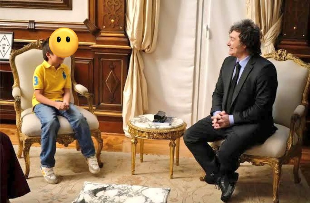 No sé pq se escandalizan tanto con una niña politizada y no cuando el mismísimo Presidente le regaló un libro libertario, paseo en la Rosada, con Pedrito que gritaba VVLC por todos lados e hicieron uso de su imagen con fines políticos claros. Digo, no se.