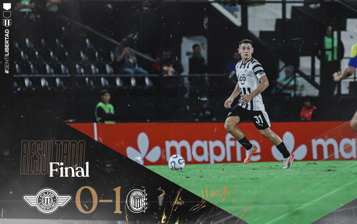 ➡️ FECHA 2 || CONMEBOL #Libertadores 

🕥 ¡Final del Encuentro!

#LIBERTAD 0-1 Rosario Central

#VamosGUMA
