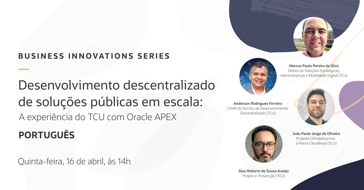 Oracle APEX tweet media