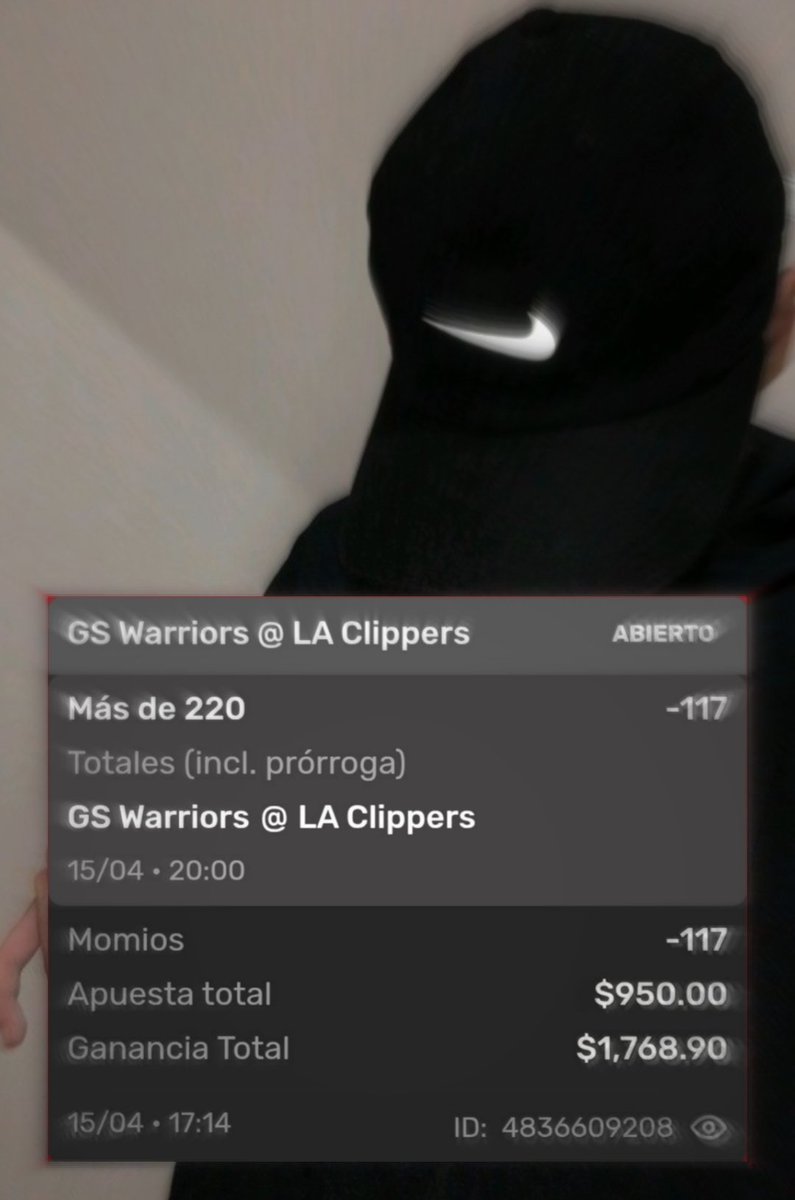 elAngelVIP's tweet photo. Estamos de vuelta (SP) ✌🏽

Hoy con NBA , Warriors VS Clippers 

Ya saben que pasará si ganamos 👓 https://t.co/DxLrHMBHXI