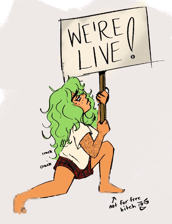 🟢WE LIVEEE 

COME HANG OUT WITH US! We will be doodlin and im making my dream rotation🧍🏾‍♀️as well as we’ll be yappin with <a href="/moriVT/">Moriᶻ 𝗓 𐰁 .ᐟ ENVtuber {V-REM}</a> and <a href="/Kiri_Vtuber/">Kiri🌠</a> at 9:30!!! Come hang out with us!!! See you soon!