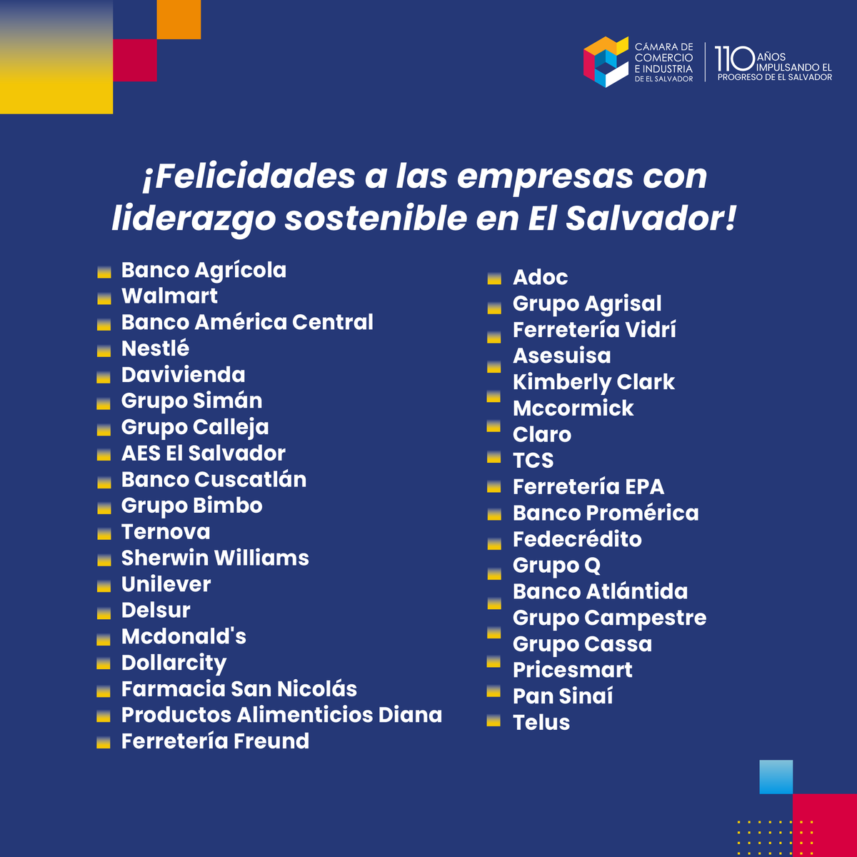 Cámara de Comercio e Industria de El Salvador 🇸🇻 tweet media