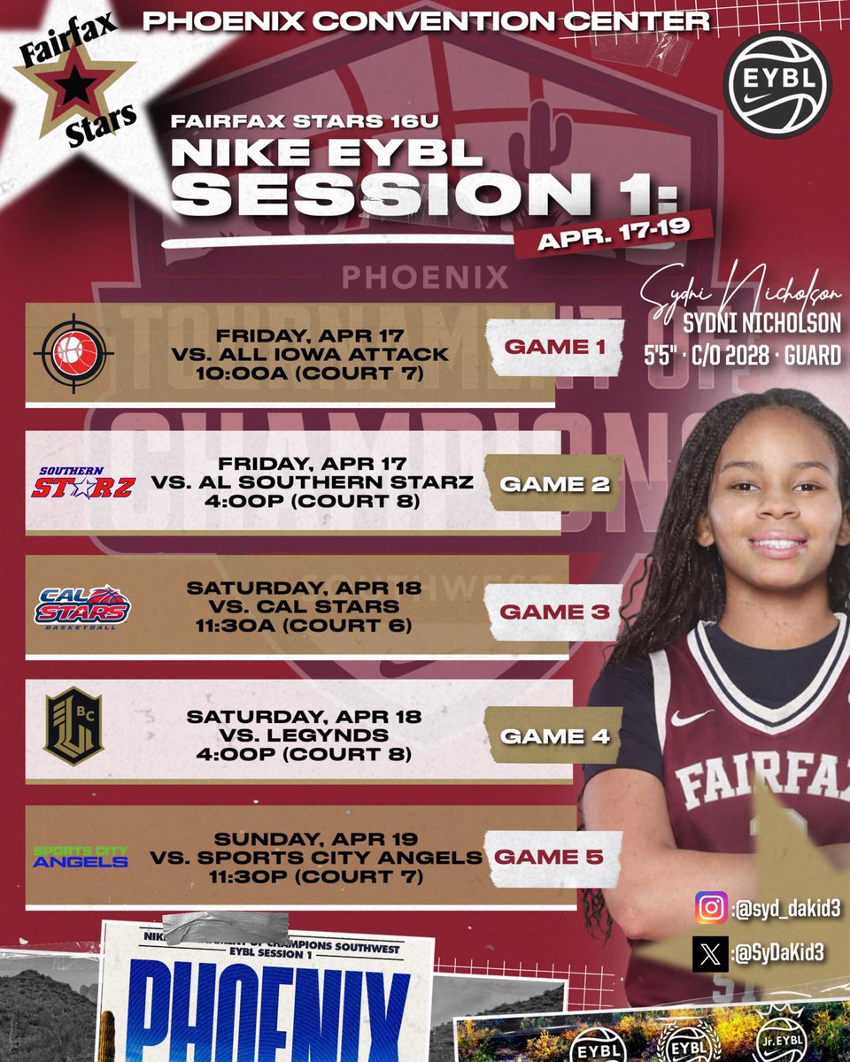 SyDaKid3's tweet photo. @CornellWBB Come check us out Coach! https://t.co/G1TaI0brzi