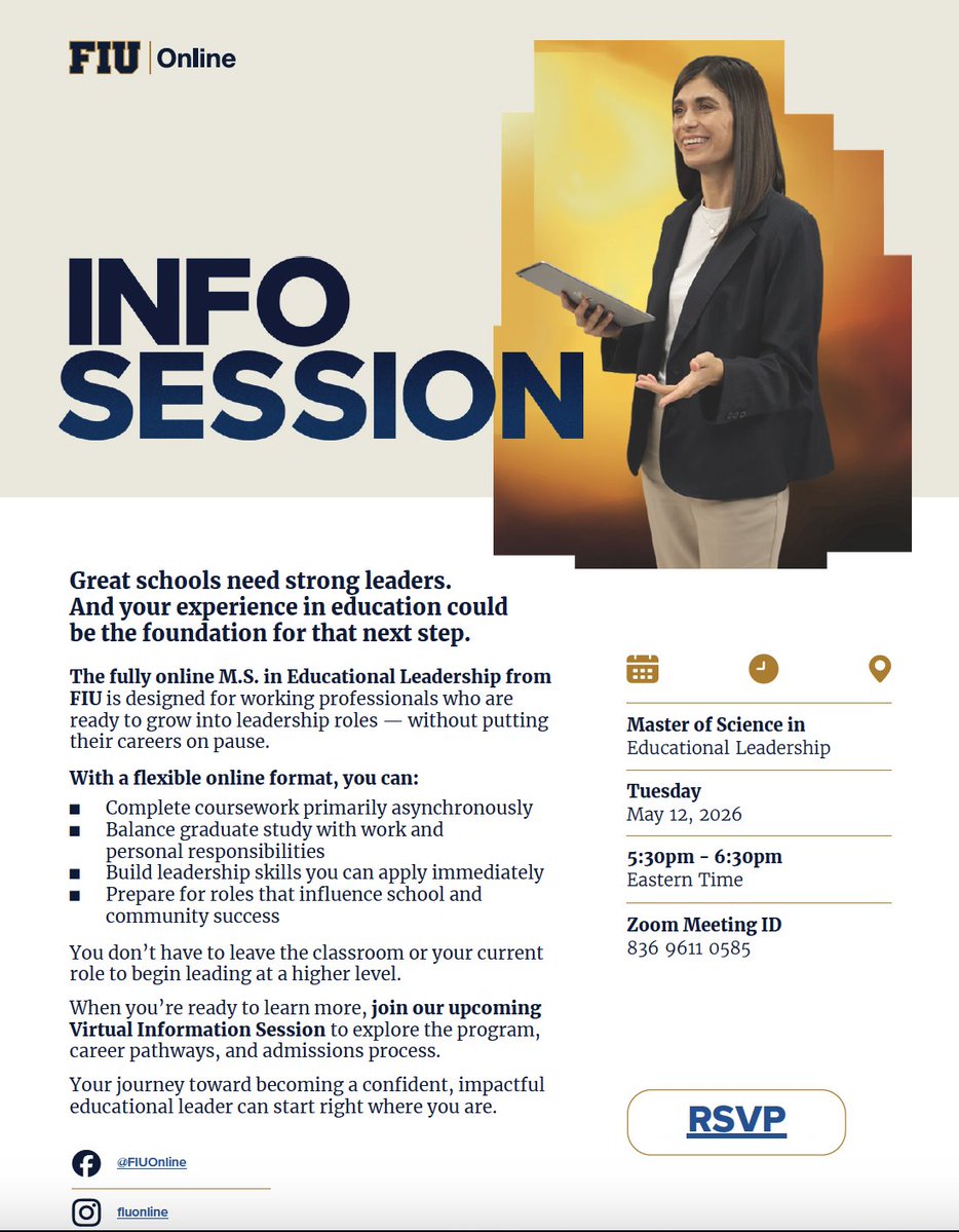 Ed Leadership FIU tweet media