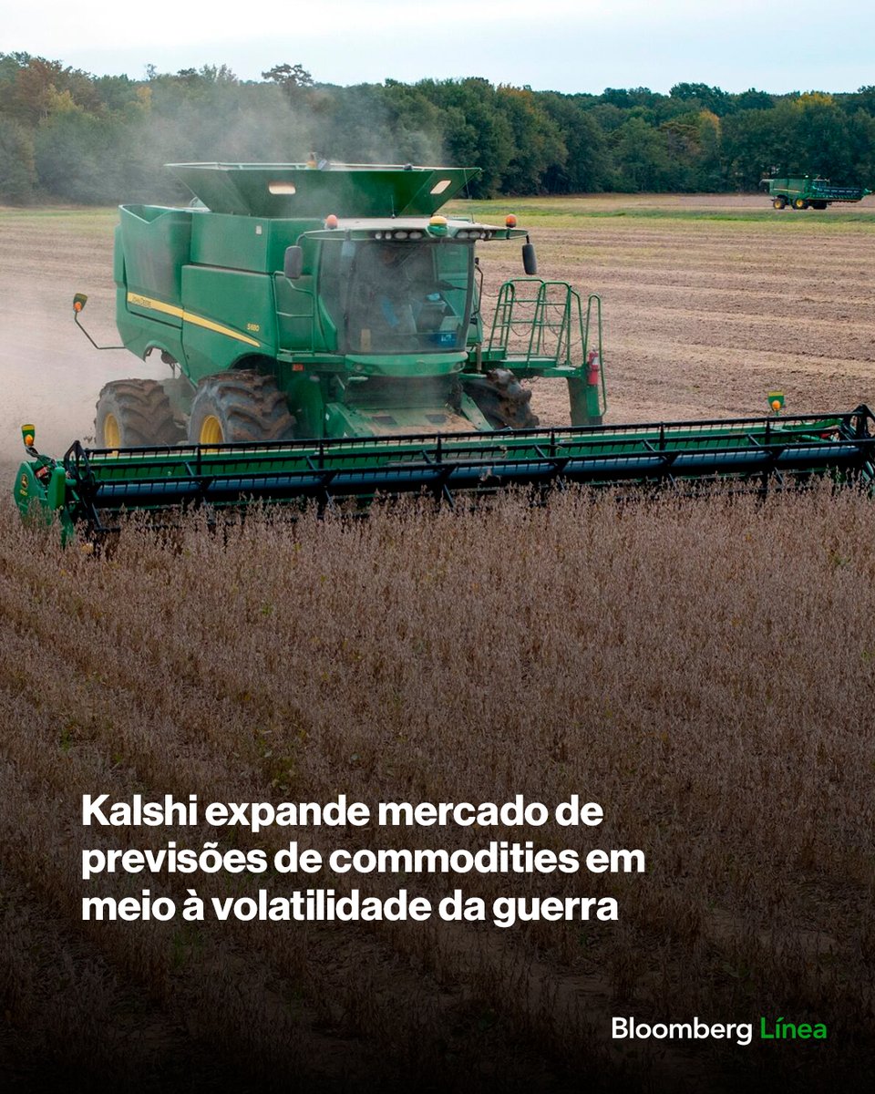 BloombergLineaB's tweet image. Kalshi expande mercado de previsões de commodities em meio à volatilidade da guerra. Saiba mais: bit.ly/4tmgkNe

#negócios #previsão #mercado #commodities