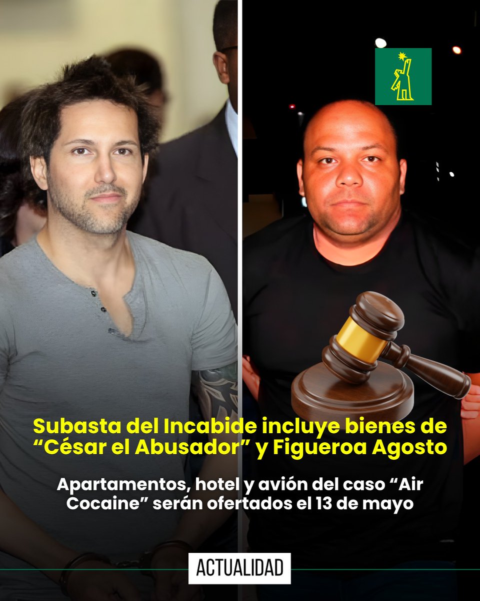 DiarioLibre's tweet photo. ⚖ |#JusticiaDL| La subasta pública está siendo organizada por el Instituto Nacional de Custodia y Administración de Bienes Incautados, Decomisados y en Extinción de Dominio (Incabide)

🔗https://t.co/QwyUZLHHjh

#DiarioLibre #SubastaPública #Incabide #BienesIncautados #Decomisos https://t.co/CnpOxCYhsU