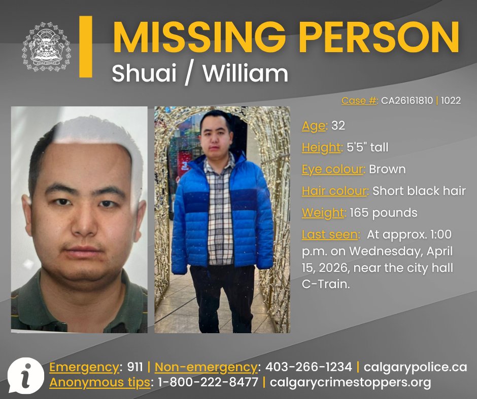 Calgary Police tweet media