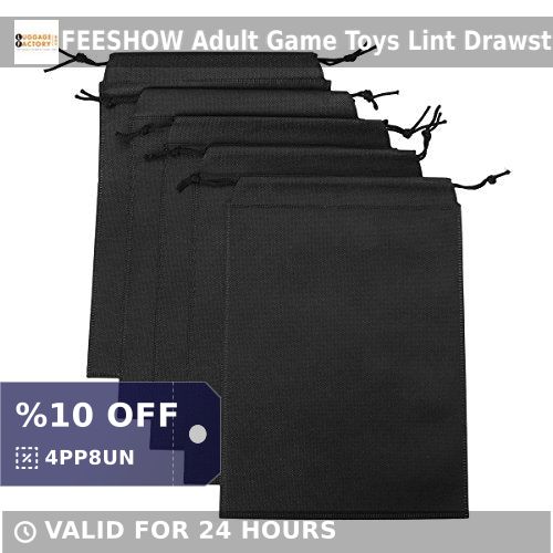 Luggage_Factory's tweet image. Unleash the sleek &amp;amp; durable protection of FEESHOW's Black 5pcs Adult Game Toys Lint Storage Bags! 🖤 Perfect for organizing on the go, with a secure drawstring &amp;amp; washable design. Get yours at an unbeatable price today! #FEESHOW #StorageSolutions shortlink.store/3lvtkcz7ldam