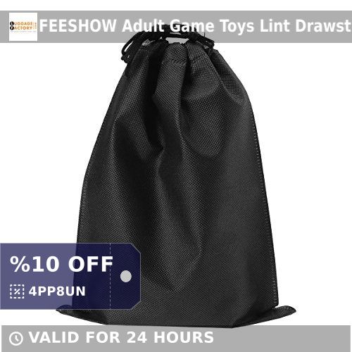 Luggage_Factory's tweet image. Unleash the sleek &amp;amp; durable protection of FEESHOW's Black 5pcs Adult Game Toys Lint Storage Bags! 🖤 Perfect for organizing on the go, with a secure drawstring &amp;amp; washable design. Get yours at an unbeatable price today! #FEESHOW #StorageSolutions shortlink.store/3lvtkcz7ldam
