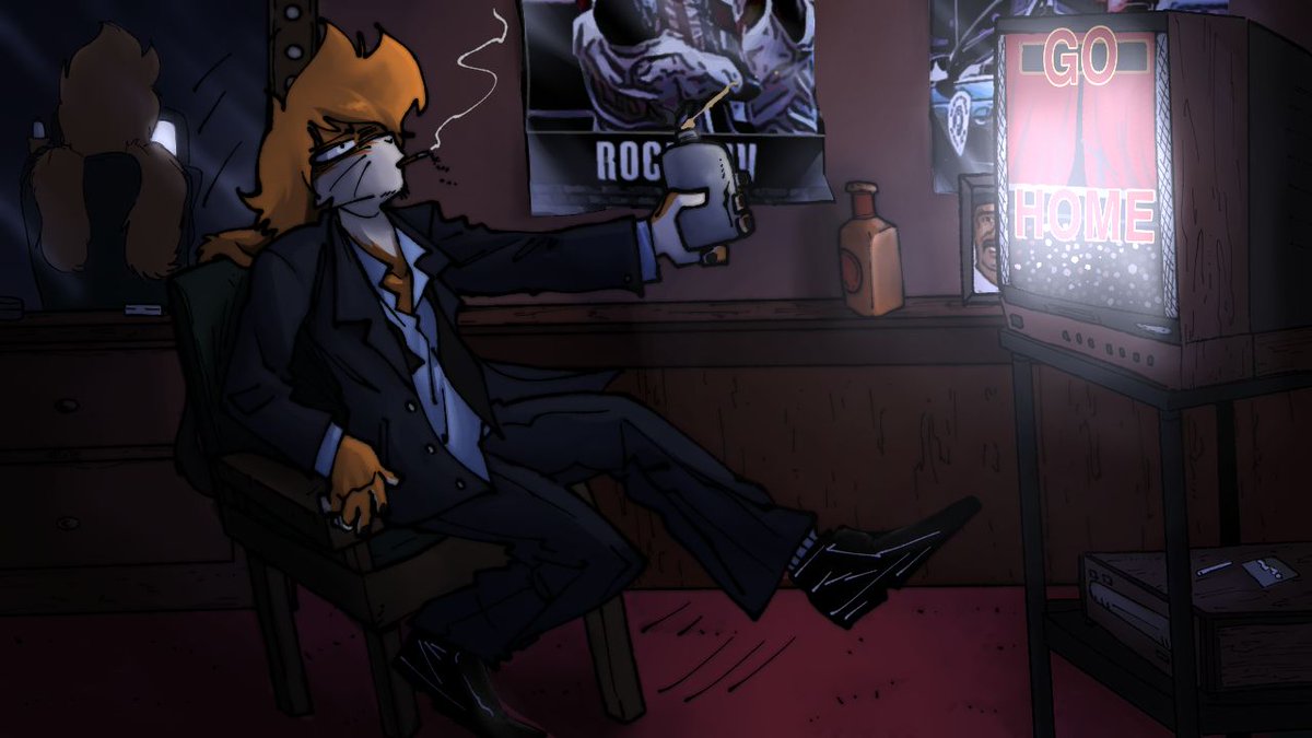 Sorry about not posting art updates. I lost my job and got depressed I'll try to get back to learning either today or tomorrow but for now check out the new starting soon, brb, and ending stream screens my bf drew!!