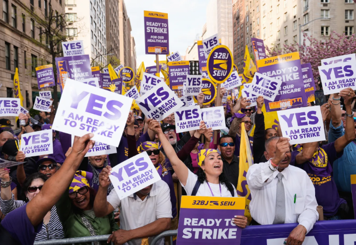 New York City apartment building workers authorize a possible strike as contract talks stall