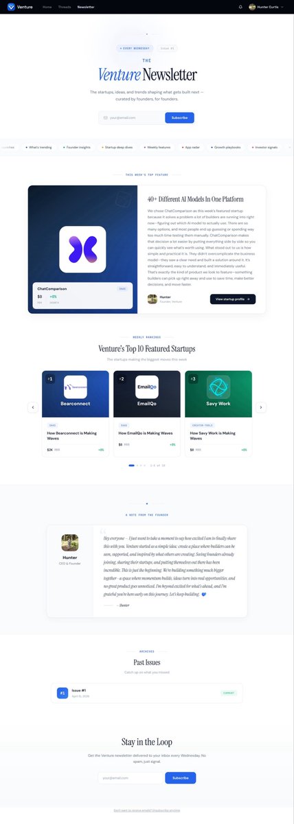 Venture (@myventurehq) / Posts / X