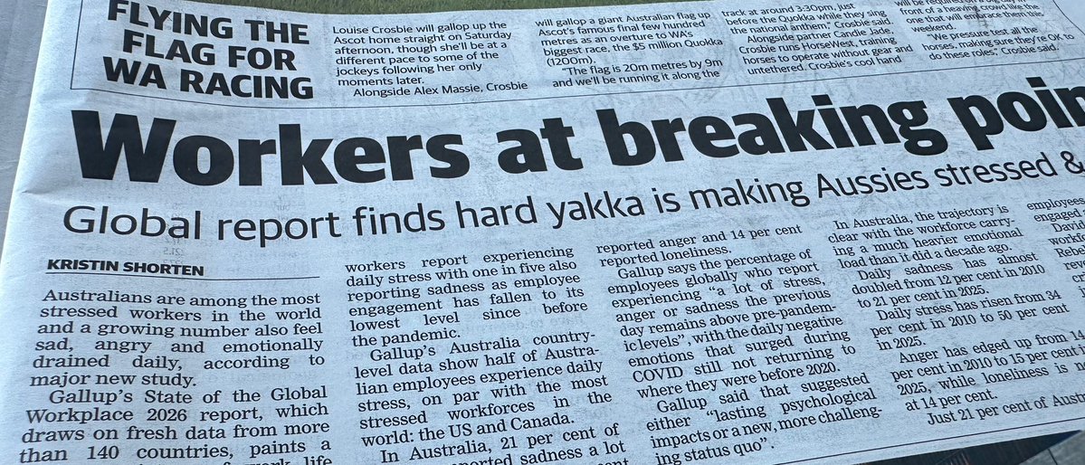 GJ4592206129943's tweet image. Stressed?🤣🤣
What stress @westaustralian ?
Just had a swim.
Now sitting down to bacon and eggs + coffee at my beachside cafe.
Will head off to do a few jobs at 10. Home by 4:30.
About $1,200.00 for the day.🤑
Never work for wages. #perthnews  #Gallup @abcnews #auspol #ALP