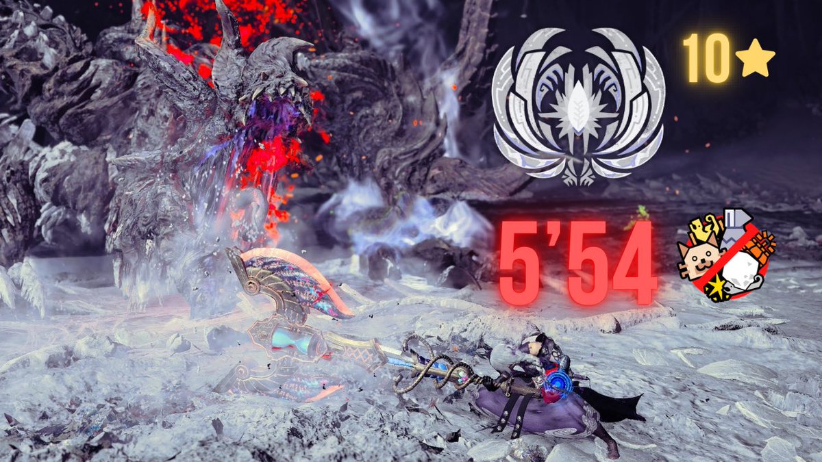 Mate20030101PR's tweet photo. Got the time I was aiming for. This run really showed me how important Guard Up is lol. Hope y’all enjoy :)

Link : https://t.co/VPUtmCRQLv

#monsterhunter #monsterhunterwilds #CB  #モンハンワイルズ #zohshia #chargeblade https://t.co/2HWwyYgIOp