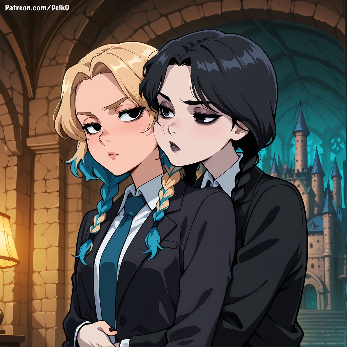 elDeik0's tweet image. Enid Sinclair x Wednesday Addams // Wednesday

#EnidSinclair #Wednesday