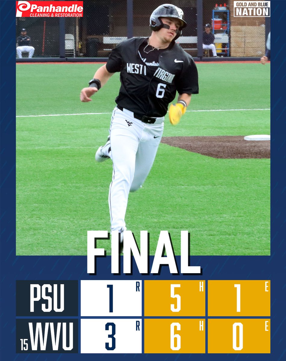 GoldAndBlueNtn's tweet image. West Virginia tops Penn State.

#HailWV