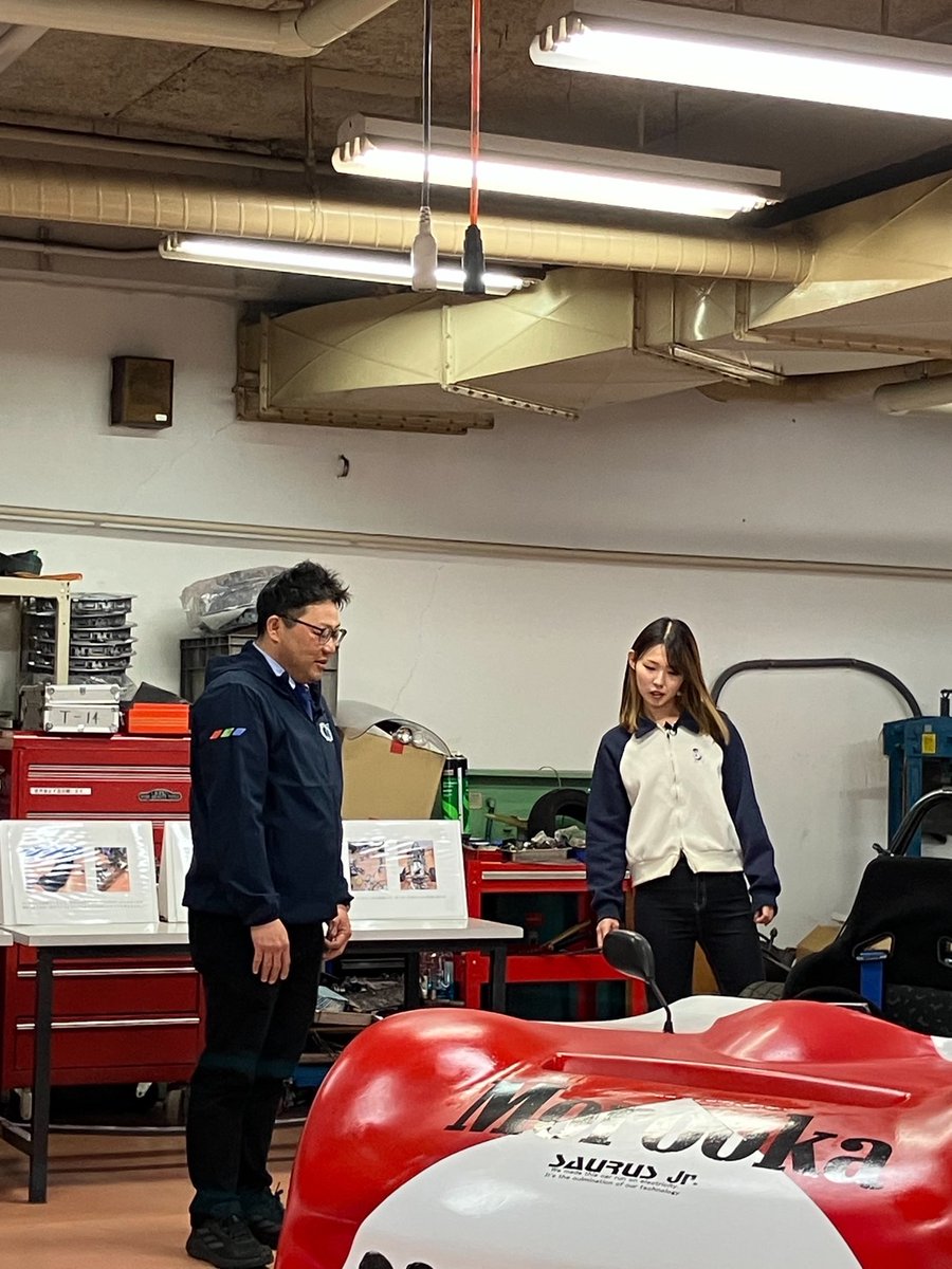 tokyokoka's tweet photo. 人気自動車整備系YouTubeチャンネル
『メカニックTV』でTTCが紹介されました🎥

メカニックTVでおなじみのあゆみちゃんが
オープンキャンパスを体験！
GT-Rの馬力測定や、
ロータリーエンジンの分解にも挑戦💡

ぜひチェックしてみてください！

🔗動画はこちら：
 https://t.co/YcI5RLOcCl https://t.co/Yb88tAX6RF