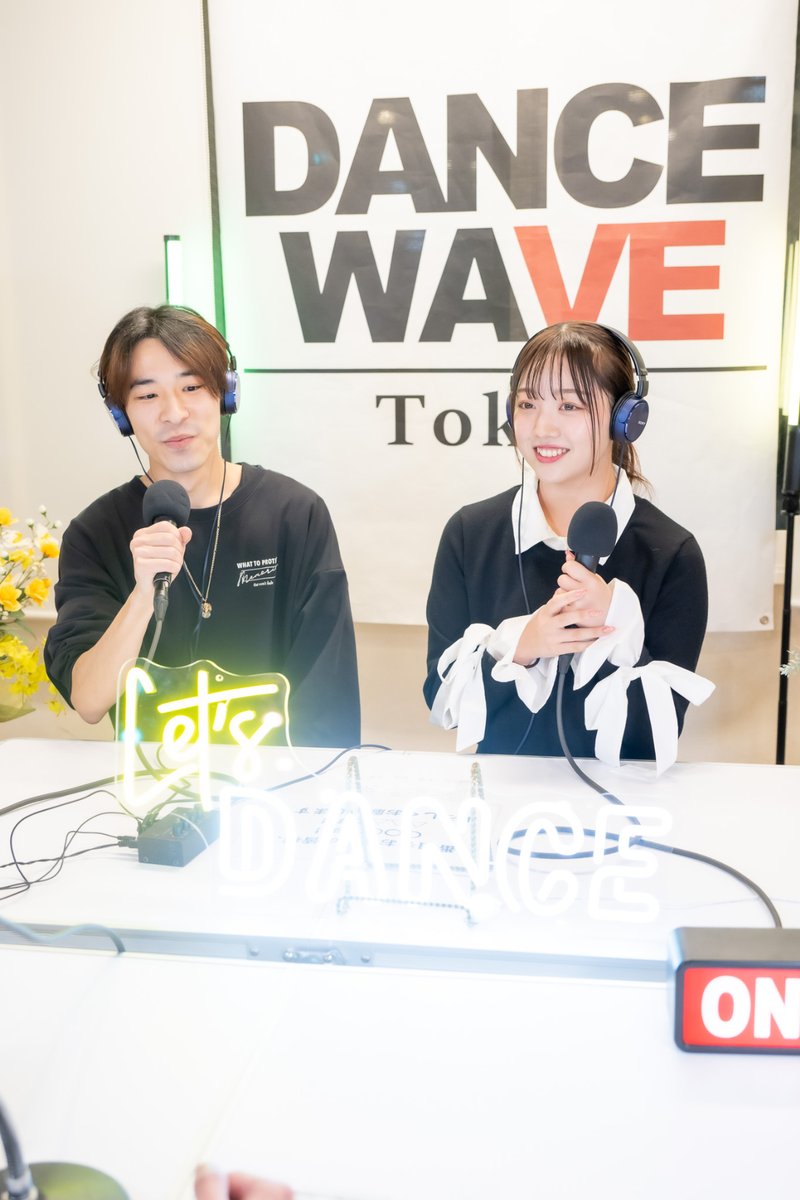 dancewavestaffs's tweet photo. 2026年4月15日ダンスウェーブより
■スペシャル企画❝学連特集❞オープニングのゲストは富田大介＆高橋愛梨組。
Danceを始めたきっかけから伺いました。
富田選手は衣装込みで全てを想像したかったのだそうです。
高橋選手は2歳からGenreを変え踊っておられたみたいです。
続 https://t.co/OYG5uM6jCD