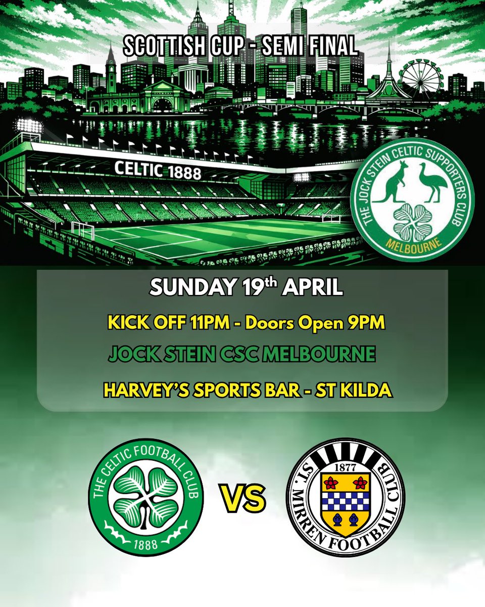 Jock Stein CSC - Melbourne tweet media