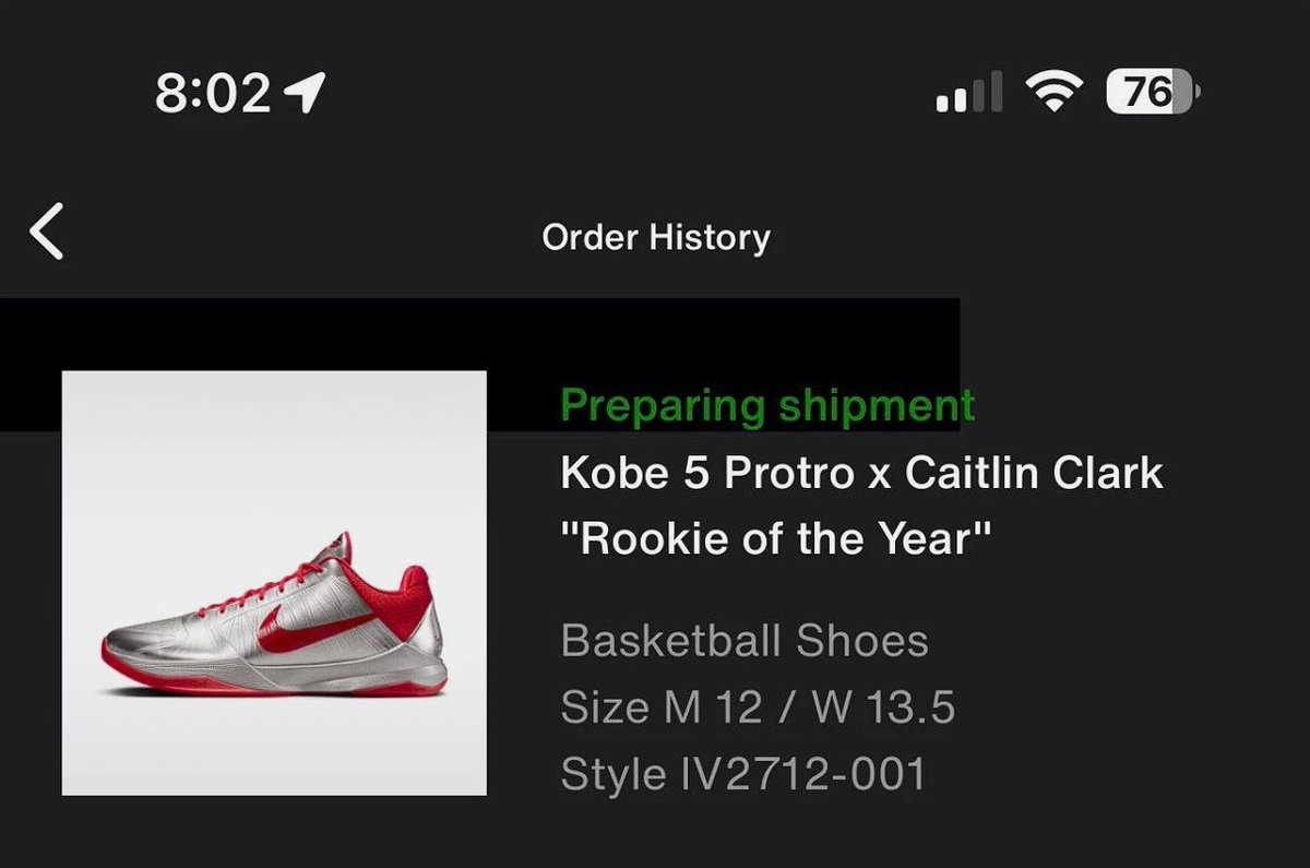 ads84llc's tweet photo. Check out Caitlin Clark x Nike Zoom Kobe 5 Protro Rookie of the Year - Size 12
https://t.co/dXrYnMElQa
Brand New / Deadstock  100% Authentic   ANY QUESTIONS DO NOT HESITATE TO DM #ADS84LLC #Kobe5Protro #CaitlinClark https://t.co/RKq8z8C5E1