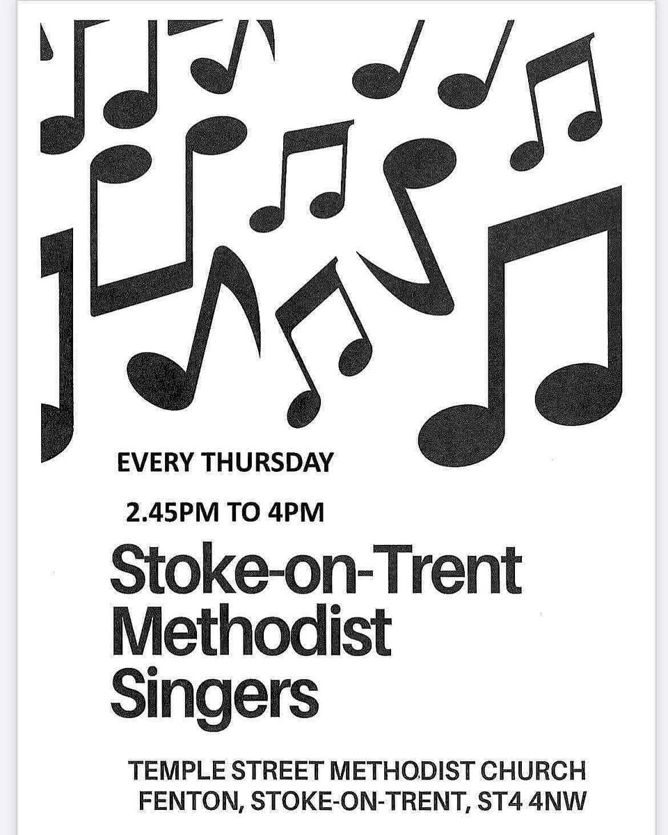 Stoke-on-Trent Methodist Singers tweet media