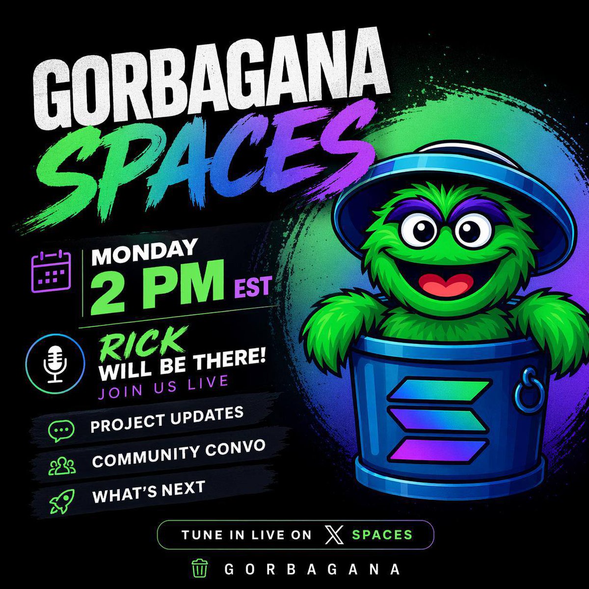 Gorbagana Chain (trashnet arc) tweet media