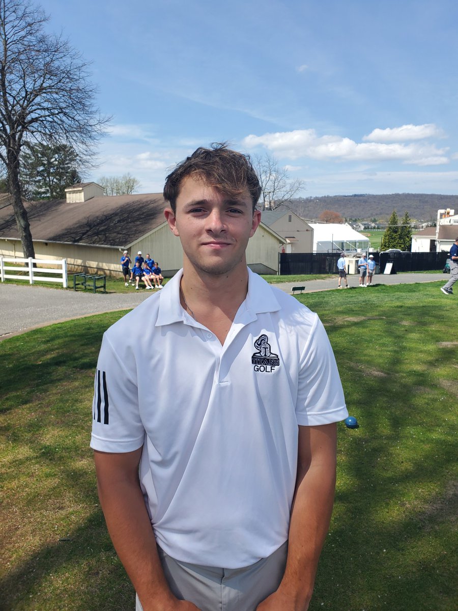 CCMTitansGolf's tweet photo. Sophomore Jake Morgan shot -1 (71) today at Flanders Valley GC to secure the win for Morris. The team shot 329 and won the event on match of cards! The team moves to 15-8 overall and will play next Monday at Ashbrook in Scotch Plains @ 12noon!⛳️⛳️⛳️ https://t.co/RyKpzgeMeS