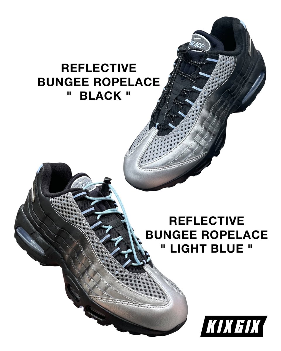 PALACE × AIR MAX 95当たった方は是非バンジーレースでアレンジしてみてください！
kixsix-satellite-store.com