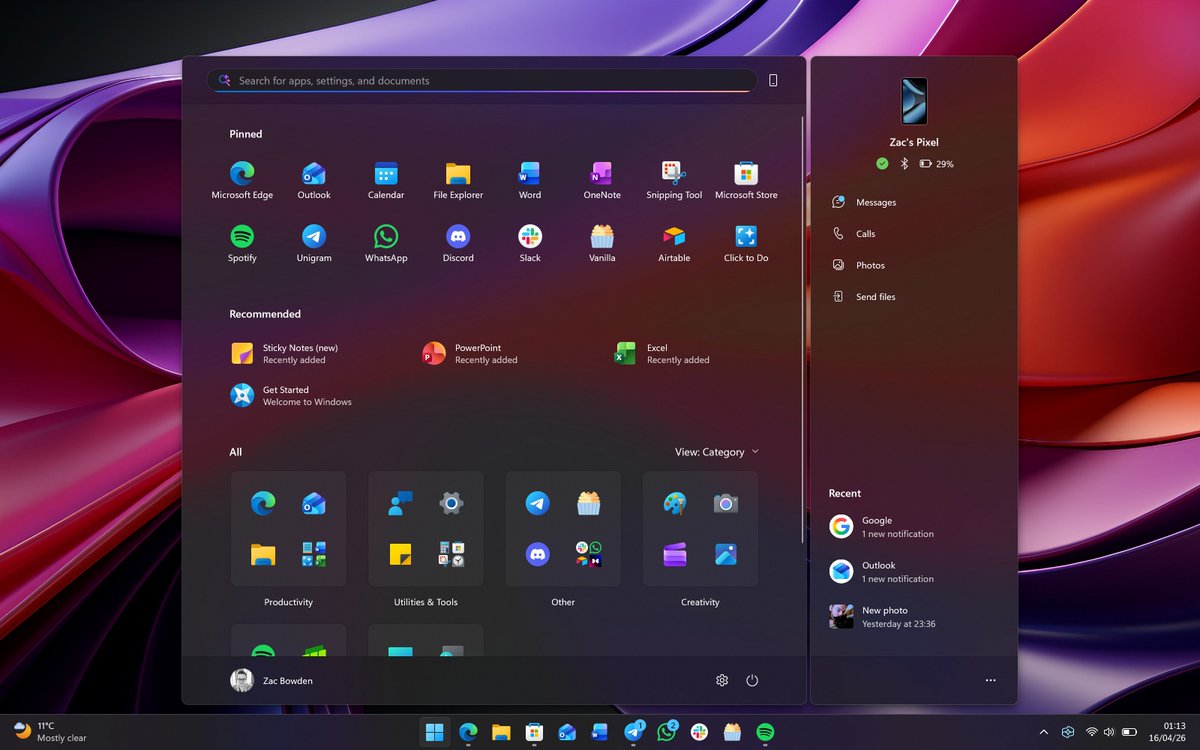 Zac Bowden tweet media