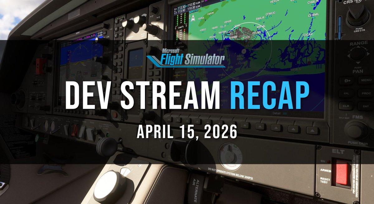 Microsoft Flight Simulator✈️ tweet media