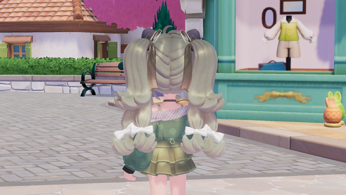 ぬおお!めちゃかわいい服売っておったー!
色違いもあるっぽいけど星が🥹
#ハートピアスローライフ
#ハートピア