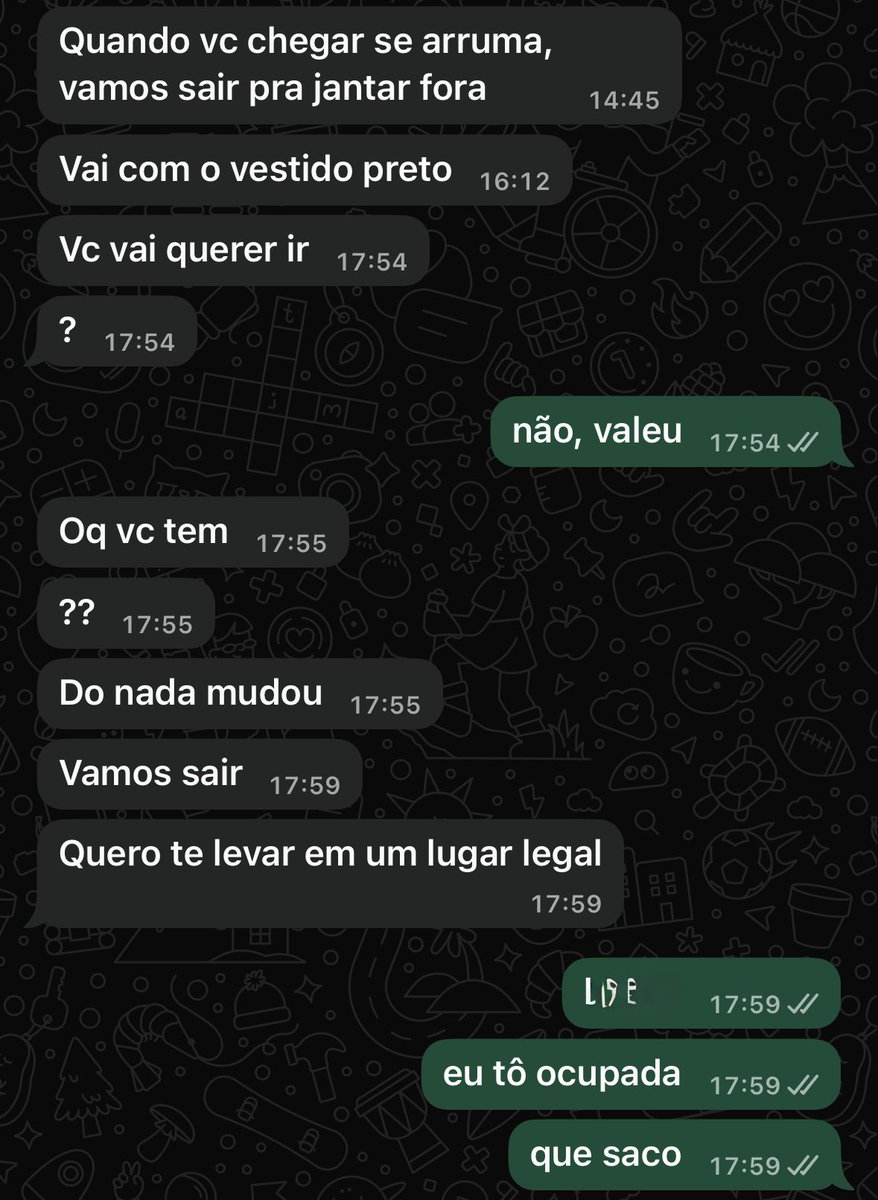 lluagms's tweet photo. "ah, pq ninguém me quer"

eu quando alguém quer: https://t.co/bsvHoev3fX