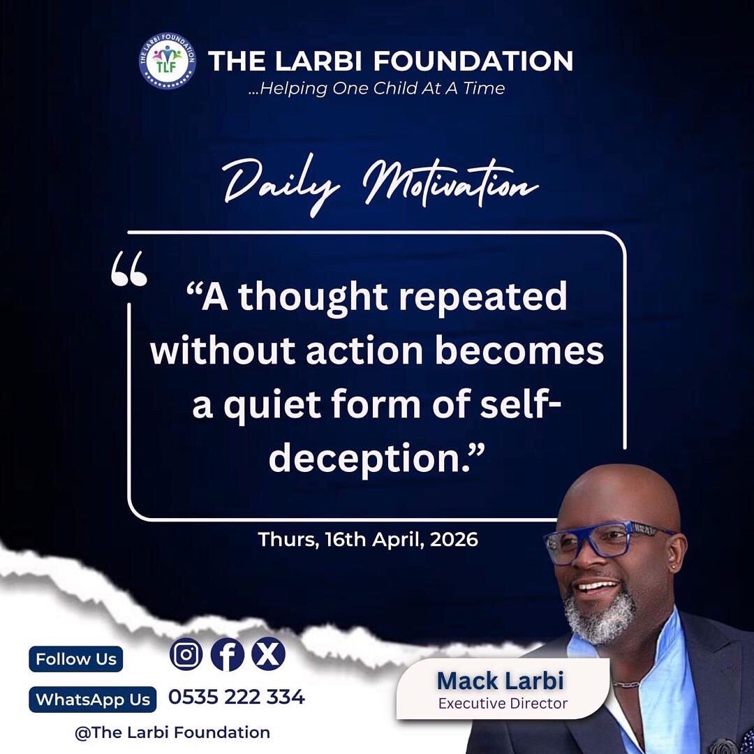 TLFGHA77's tweet image. Thinking about our goals isn’t enough. Dreams without action create a false sense of progress. Dive in and take action to transform your reality! Chase your dreams.

#TheLarbiFoundation 
#DailyMotivation