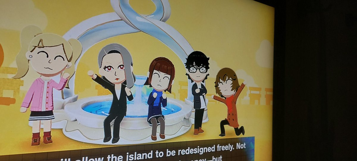 SheePersona's tweet photo. I can tell I'm going to love this game #tomodachilife #tomodachi_life #persona5 https://t.co/Q7ryJCSEFk