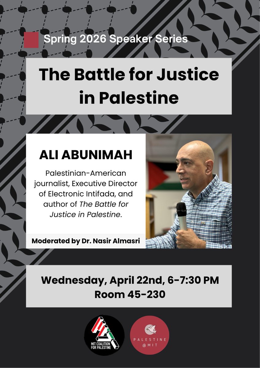 MIT Coalition for Palestine - Commentary tweet media