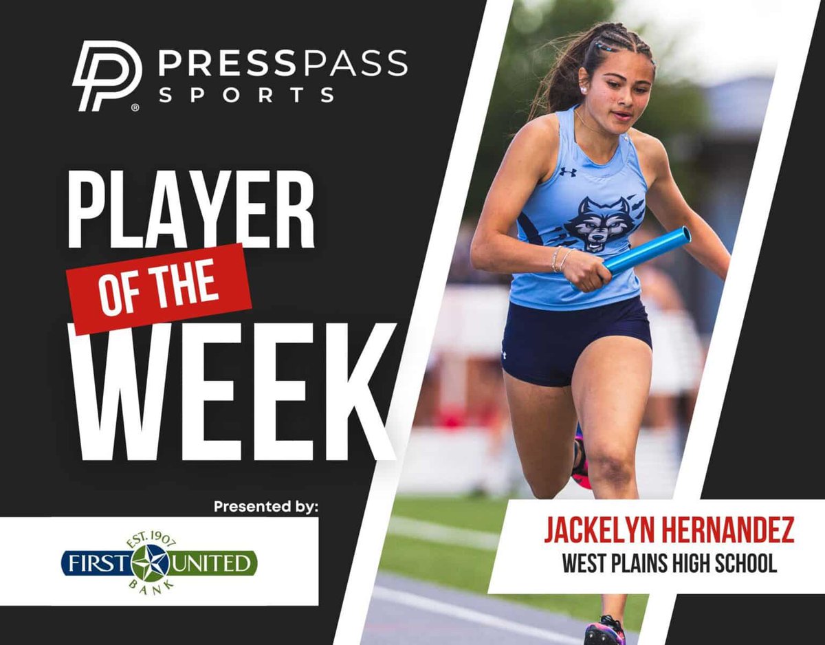 PressPassSports's tweet photo. Congratulations to the @FUBTexas Athletes of the Week - Bayler Schilling of Canyon and Jackelyn Hernandez of West Plains #txhsbaseball #txhstrack .. 
Thank you to @FUBTexas and @Sutton1Stuart for making this possible. https://t.co/7PP6osEAmK