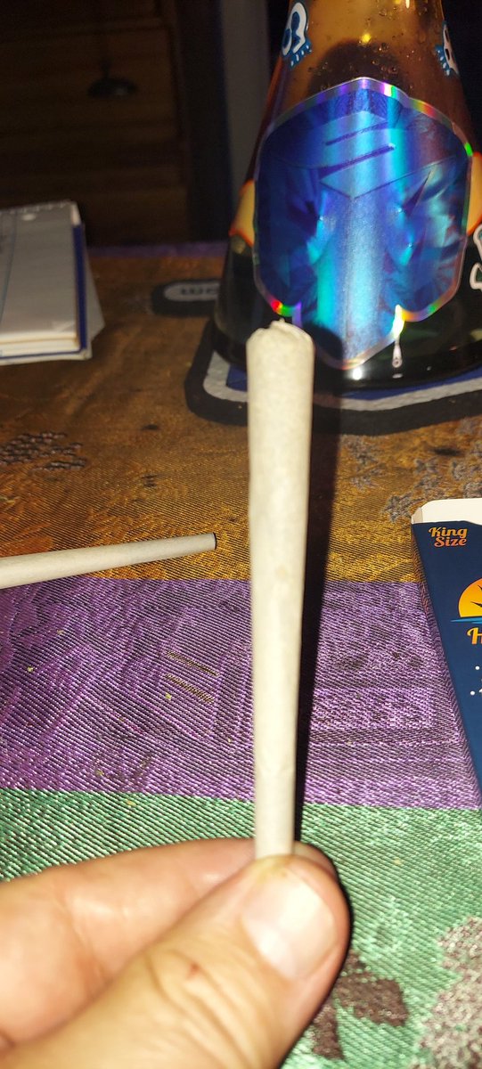 TheTrueDocLove's tweet photo. Okay, I was really feeling my hip and then I smoked this cone of High Octane from @budgetbanger and I feel absolutely nothing. Seriously, no pain, no stress, no worries, no wind, no rain or winter's Coldplay sucks. Why the fuck is Oasis in the Rock and Roll Hall of Fame? I want nachos. I had Italian nachos, you call it lasagna, for dinner.