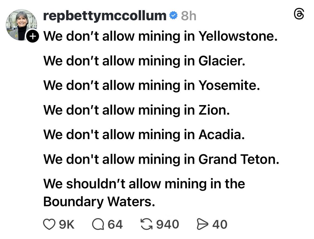 yourworstnemywi's tweet photo. So @TomTiffanyWI wishes he had 5 votes to mine the Boundary Waters, not just his 1 vote.
Where do u think #ToxicTom nickname came from, #Wisconsin?
#wigov #wipolitics https://t.co/1l1fWSLtqg