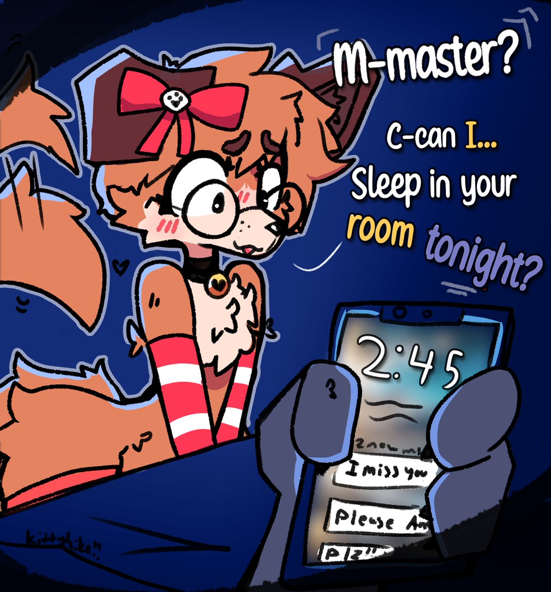 Did you...lock the door? 💖