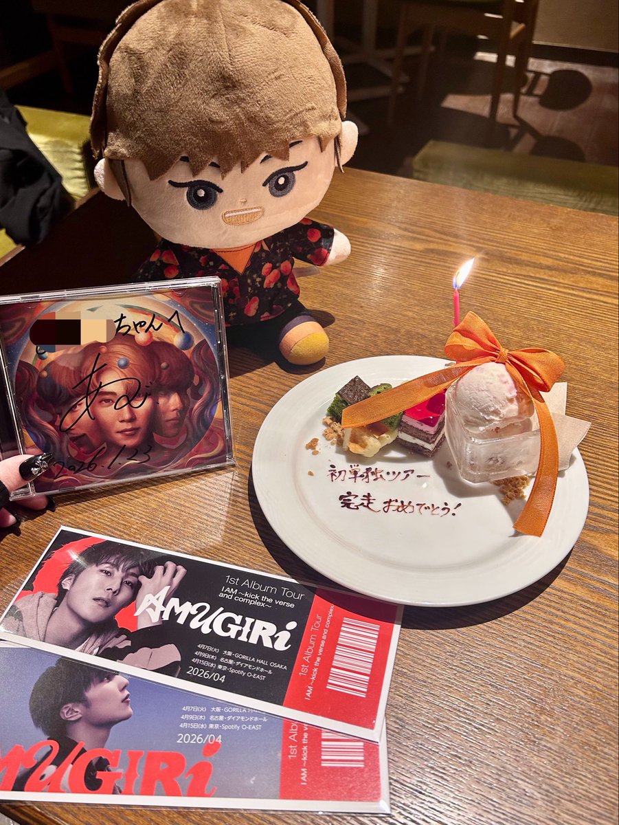 com_moe41's tweet photo. I AM -kick the verse and complex-
AMUGIRI初の単独ツアー完走おめでとう🧡
アルバムの発売が決まってからこのツアーをずっと楽しみにしてた🎤
ライブの度にどんどん盛り上げ上手になっていくAMUGIRIにさらに惹かれました❤️‍🔥
ツアーお疲れさま❕最高だった❕
@comamugiri0123  #AMUGIRI単独ツアー https://t.co/rZeXfvuDpA