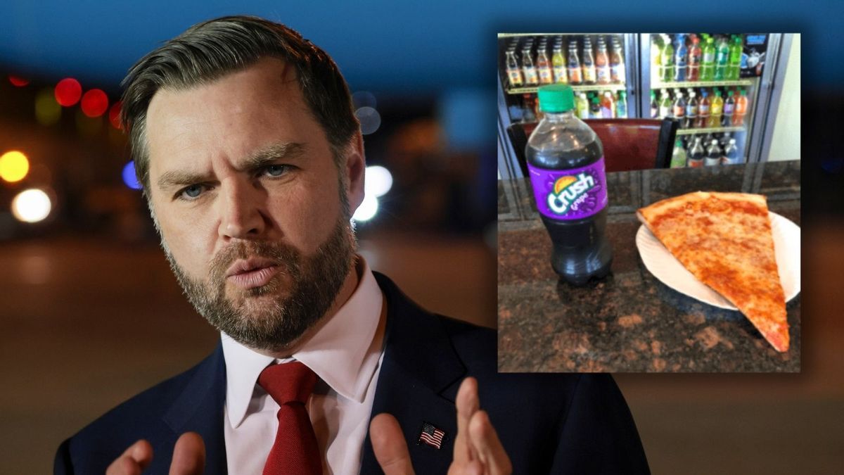 Vice President JD Vance suggested references to "pizza" and "grape soda" in the Epstein files were secret code words for trafficking. There's no evidence that's true. ❌