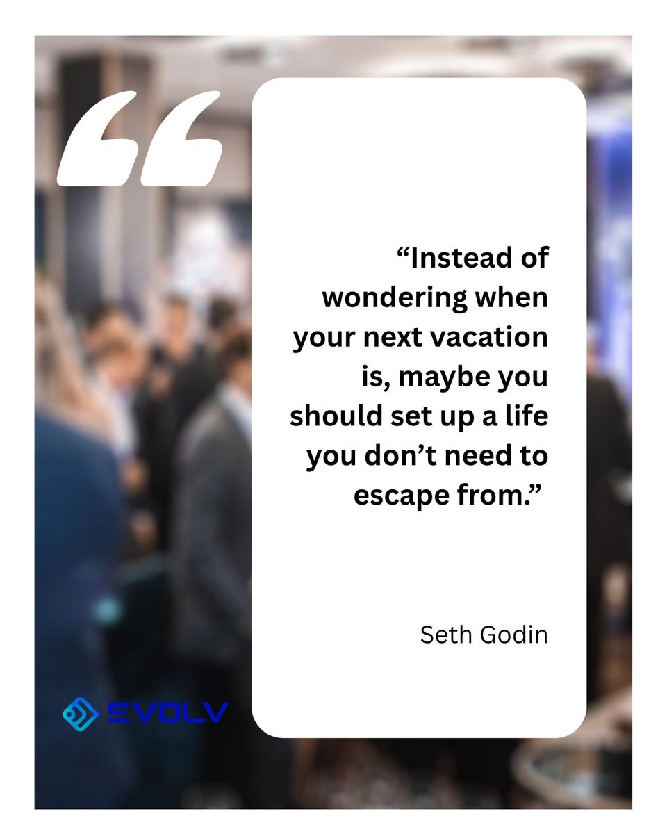 Evolv_usa's tweet image. Build a life that excites you daily.

Growth, opportunity, and purpose —
that’s what we’re creating at Evolv.

Not something to escape from…
something to step into.

#Evolv #CareerGrowth #Mindset #BuildYourLife #Ambition