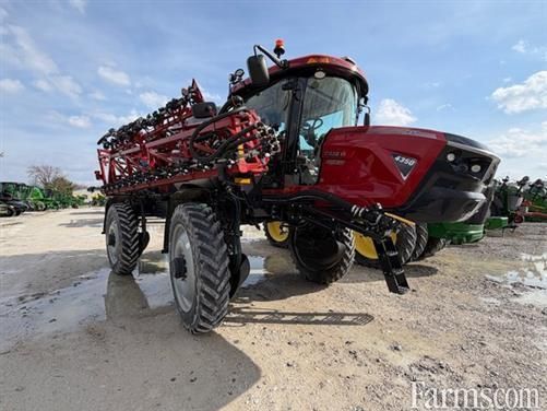 FarmsNews's tweet image. 2023 Case IH Patriot 4350 ⏬

120 foot boom width, guidance ready, 20 inch nozzle spacing, stainless tank, mid tire width, traction control, boom leveling, and more.

usfarmer.com/chemical-and-f…

#Fertilizer @WrightImp