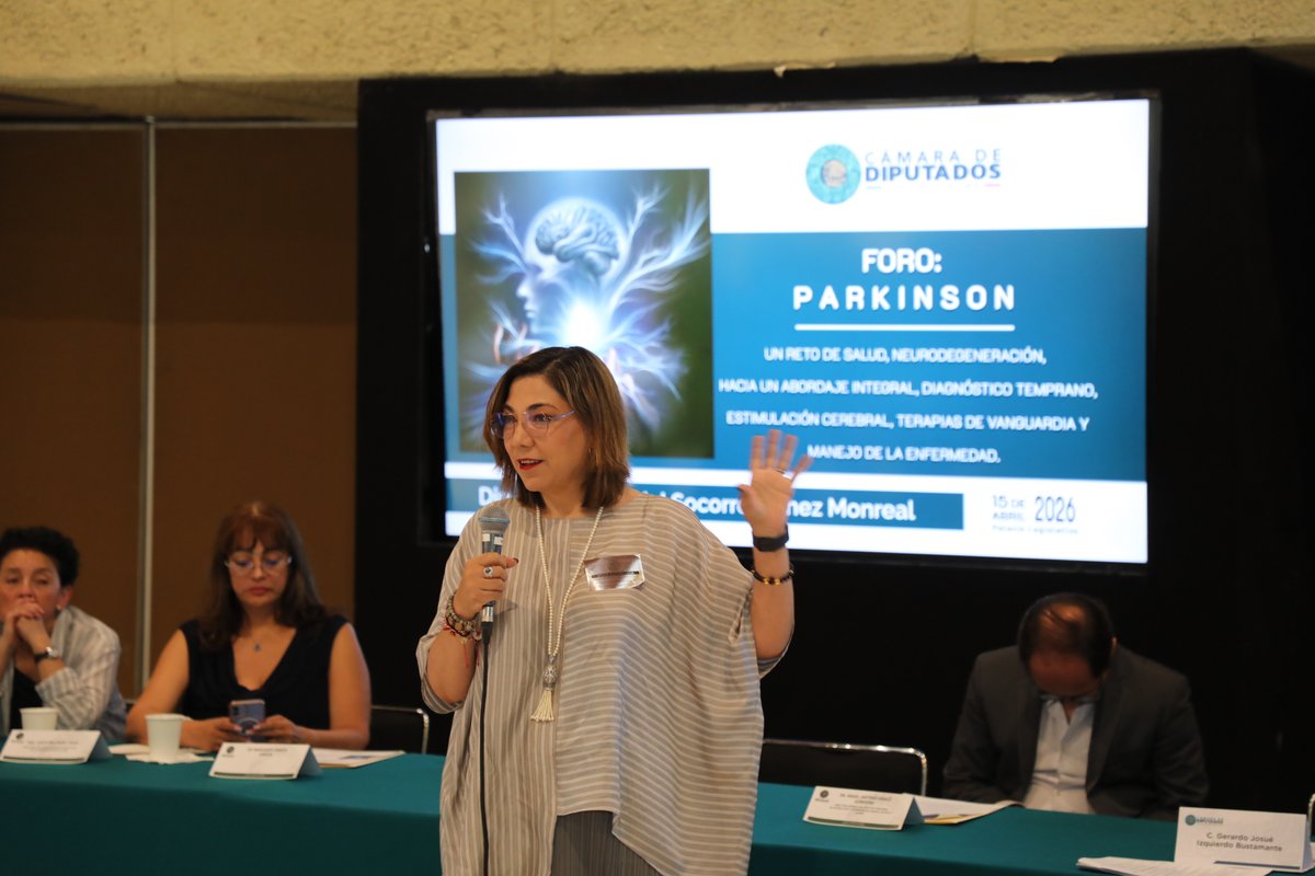 🌷🧠El dia de hoy en el marco del Día Mundial del Parkinson, nuestro Dir. Gral. Dr. Antonio Arauz Góngora, y nuestros especialistas, Dr. Ruben Martínez Hernández, Dra. Mayela Rodríguez Violante y Dr. Alberto Ruíz Chow, participaron en el Foro Parkinson: un reto de salud.