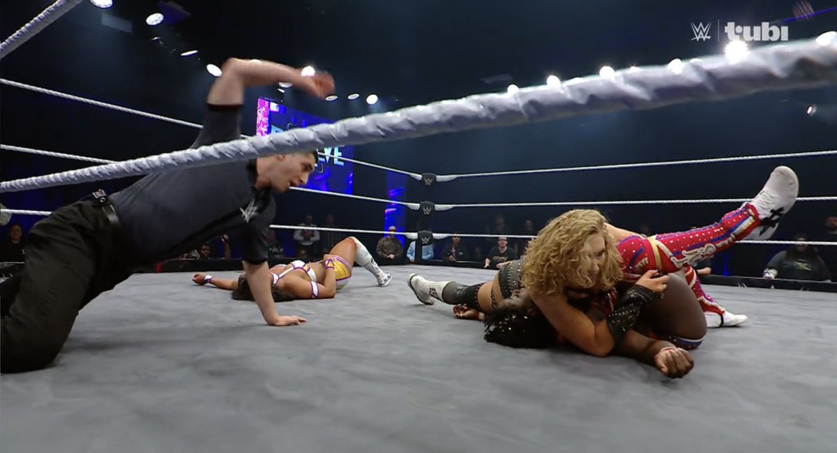 Tyra Mae Steele gets eliminated by Nikkita Lyons! #WWEEvolve